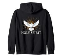 Espíritu Santo Paloma Presencia Divina Camino Cristiano Sudadera con Capucha