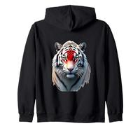 Espíritu Tigre Japonés - Arte de Vida Silvestre Sudadera con Capucha