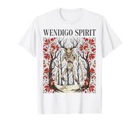 Espíritu Wendigo Críptido Terror Folklore Bosque Camiseta