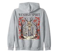 Espíritu Wendigo Críptido Terror Folklore Bosque Sudadera con Capucha