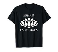 Espiritual Falun Dafa Gong Meditación Chino Qigong Fitness Camiseta
