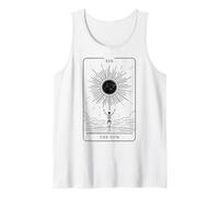 Espiritual Mística Esotérica Edgy Streetwear Carta del Tarot Camiseta sin Mangas