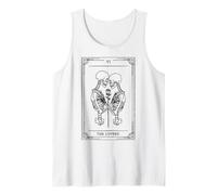 Espiritual Mística Esotérica Edgy Streetwear Carta del Tarot Camiseta sin Mangas