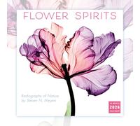 Espíritus de flores 2026 - Radiógrafos de la naturaleza por Steven N. Calendario de pared de Meyers