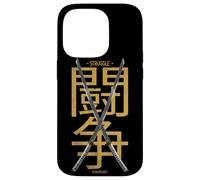 Espíritus japoneses Samurai Guerrero Bushido Way estética Carcasa para iPhone 14 Pro