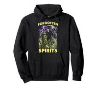Espíritus olvidados de Halloween espeluznantes Fantasmas de la Parca Sudadera con Capucha