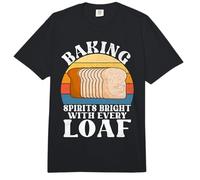 Espíritus para Hornear Brillantes con Cada Pan Comfort Colors Adult Heavyweight T-Shirt