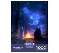 Espíritus Puzzle De 1000 Piezas Juguete De Reto Adultos Y Niños Mítico Puzzle para Diversión Familiar Juego EduGatoivo Familiar Regalo De Decoración para El Hogar 38x26cm/1000pcs