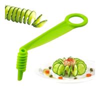 Espirizador vegetal - Slicer de bielas de mano, cortador de alimentos | Twister de fruta manual, herramienta de zanahoria, turbinio de cinta de cocina, trituradora de patatas, tallador