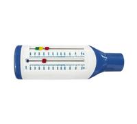 Espirómetro de incentivo, de medición de pulmonar, espirómetro portátil, características de incentivo, resistencia ajustable, 6,5 x 3,5 x 16 cm, para entrenamiento de