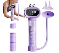 Espirómetro ejercitador de pulmón | Equipo de entrenamiento de espirómetro portátil, dispositivo de entrenamiento de respiración de capacidad pulmonar | para adolescentes, niños, jóvenes, aula, hogar