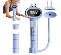 Espirómetro ejercitador de pulmón, equipo de entrenamiento respiratorio, herramientas de mancuerna para respirar los músculos pulmonares, para adolescentes, niñas, niños, jóvenes, hogar, al aire libre