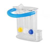 Espirometro Incentivo de 3 Bolas,Ejercitador Pulmonar Respiratorio,Ejercitador de Pulmón,Ejercitador Respiración Profunda,Breathing Trainer de Respiración Profunda con 3 Bolas