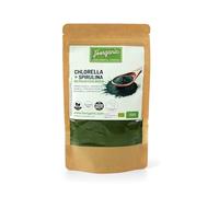 Espirulina + Chlorella Écológica en Polvo Foorganic Pack 150 gramos Superalimento en Polvo | Sin Aditivos | Producido en España | Vegano | Gluten Free | Energía y Vitalidad | Detox