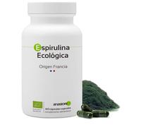 ESPIRULINA ECOLÓGICA * 500 mg / 180 cápsulas * Antioxidantes, Cardiovascular (glucosa), Deficiencias (hemoglobina), Energia (fatiga), Equilibrio emocional, Inmunitario (estimulación de defensas naturales), Peso (adelgazamiento), Rendimiento deportivo * Garantía de satisfacción o reembolso * Fabricado en Francia