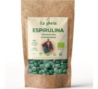 Espirulina Ecológica Bio 100% en 900 Comprimidos - Tableta | 225 días | Pastilla | Alga Pura - Suplemento Natural Ecológico | Espirulina Verde para Adelgazar, Detox y Energía