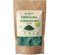 Espirulina Ecológica en Polvo 100% Bio Pura 200g. Superalimento Natural Rico en Proteínas, Hierro y Clorofila. Vegano y Sin Aditivos. La Gloria Mediterránea