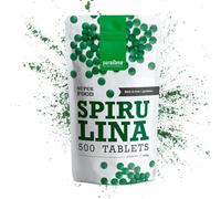 Espirulina Ecológica Pura, 3000mg Alga Spirulina Diarios, 500 Comprimidos. Saciante natural, detox. Proteína Vegana Ecológica. Antioxidante. Aumenta energía, reduce fatiga. Purasana