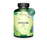 Espirulina Ecológica Vegavero | 1000 mg Dosis Diaria | Sin Aditivos & Orgánica | 300 Comprimidos | Apto Para Veganos | Alga Spirulina BIO