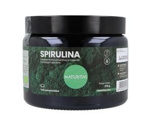 Espirulina pura Bio 3.000mg | 540 comprimidos | Naturitas Essentials | Espirulina ecológica 3.000 mg/día | Superalimento rico en proteínas | Algas