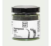Espirulina y Clorela para Perros y Gatos 180g - Favorece una Dieta Completa y Mantiene Pelo Brillante - Multivitamínico Natural con Omega 3 y Algas Detoxificantes - Supergreenkun
