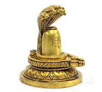 eSplanade Brass Shiva Parvati Shiv Parivar Ganesha Nandi Familia Murti Idol Statue (Shiva de latón)