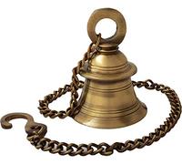 eSplanade - Clochette suspendue en laiton avec chaîne| Décoration de maison | Décor de porte | Accessoire Pooja