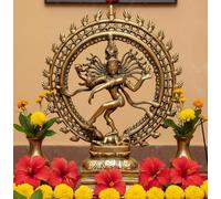 ESPLANADE Estatua de latón Natraj ídolo escultura Shiva - Nataraj The of Dance Natrajan (43 cm de tamaño grande)