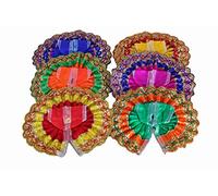 ESPLANADE Ladoo Gopal Poshak | Vestido de Dios | Bhagwaan Ki Poshaak | Dev Vastra - Juego de 6 ídolos de Laddu Gopal (2)