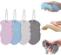 Esponja 3D, esponja de baño exfoliante súper suave, esponja de baño exfoliante mágica, esponjas de baño exfoliantes para el cuerpo, esponja de baño exfoliante para eliminar la piel muerta, esponja