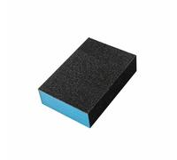 Esponja abrasiva - esponja de granulado medio 80, ideal para trabajos de lijado y pulido, adaptable a diversas superficies, duradera y eficiente.