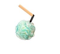 Esponja BañO Esponja espumosa de flores for baño, esponja de burbujas for cuerpo, bola de malla de ducha suave, limpiador de piel, Herramientas de limpieza, accesorios de baño(Light green)