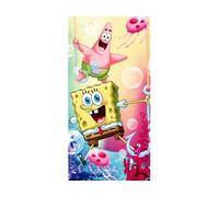 Esponja Bob Esponja Toalla de ducha 70 x 140 cm Amigos 012
