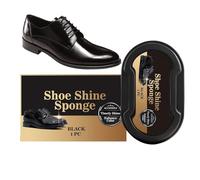Esponja brillante para zapatos de cuero - Prevención de grietas en tamaño de bolsillo - Zapato de cuero instantáneo Esponja brillante, adecuada para mujeres, adultos, estudiantes, ancianos, amas de