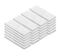 Esponja compacta de núcleo de lana para inserciones de chimenea de etanol hecha de fibra de algodón para proporcionar calor constante y llamas estéticas (2 x 4.7 pulgadas)