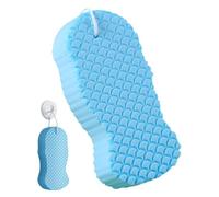 Esponja corporal súper peladora, esponja de baño ultrasuave 3D, esponjas de baño reutilizables, esponja de lavado corporal para adultos y niños