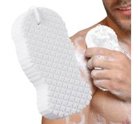 Esponja corporal súper peladora, esponja de baño ultrasuave 3D, esponjas de baño reutilizables, esponja de lavado corporal para adultos y niños