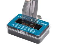Esponja de aceite para cortacéspedes - Tocado Clipper Esponja 15G, prevención de la oxidación, caja de lubricación para barba, mantenimiento fácil y prolongación de la vida para cortadora y afeitadora