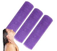 Esponja de baño africana, tela de malla africana, paño de ducha, esponja de baño elástica para eliminación de piel muerta, uso diario