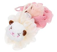 Esponja de Baño de Dibujos Animados para Adultos, Pack de 2, Pe | Tacto Agradable, Exfoliante y Portátil, para Viaje Exterior y Negocio, Espuma Abundante