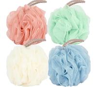 Esponja de Baño de Malla Natural Loofah Sponge 4 Pack