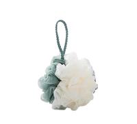 Esponja de Baño de Malla Shower Loofah Bath Sponge | 45G Loofah Exfoliating Body Scrubber, Shower Pouf Balls for Body Wash, Mesh Shower Puff for Men Women(Green-3 pcs)