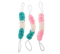 Esponja de baño de Rosenice, exfoliante para ducha y lavatorio, (colores surtidos), 3 unidades