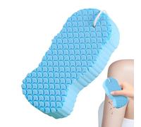 Esponja De Baño Exfoliante - Esponja De Bañera Removedor De Piel Muerta | Herramienta De Fregado De Cuerpo Suave Reutilizable Cleanser De Espalda Para Niños Adultos Ducha Diariamente (A-zul)