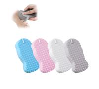 Esponja de baño exfoliante, Esponja exfoliante BeyondDraw, Esponjas de baño exfoliantes para eliminar la piel muerta del cuerpo (One Size,4PCS-A)