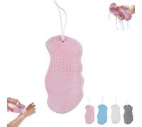 Esponja De BañO Exfoliante MáGica 3d, Supersuave, Reutilizable Y Respetuosa Con La Piel, Ideal Para Adultos, NiñOs Y Embarazadas, Para Todo Tipo De Piel (Rosa,3pcs)