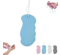 Esponja De BañO Exfoliante MáGica 3d, Supersuave, Reutilizable Y Respetuosa Con La Piel, Ideal Para Adultos, NiñOs Y Embarazadas, Para Todo Tipo De Piel (Azul,2pcs)