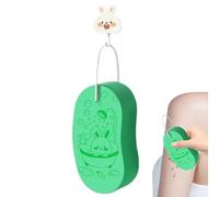 Esponja De Baño Para Bebé, Esponja Fregona Absorbente Con Cuerda Para Aseo De Niños Pequeños En Viaje, Luffa De Baño Ligera Con Diseños Divertidos Para Bebés Y Niños