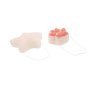 Esponja de Baño para Bebés 2 Piezas de Fibra Vegetal