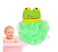Esponja de baño para - Bola de ducha con forma de animal de dibujos animados, máquina de burbujas de PE suave | Accesorio de baño , bola de ducha linda, suave y cómoda para